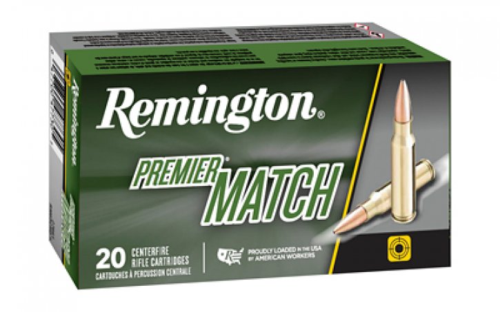 REM PREMIER MATCH 6.5PRC 140RD BERGER OTM 20/10 - Ammunition